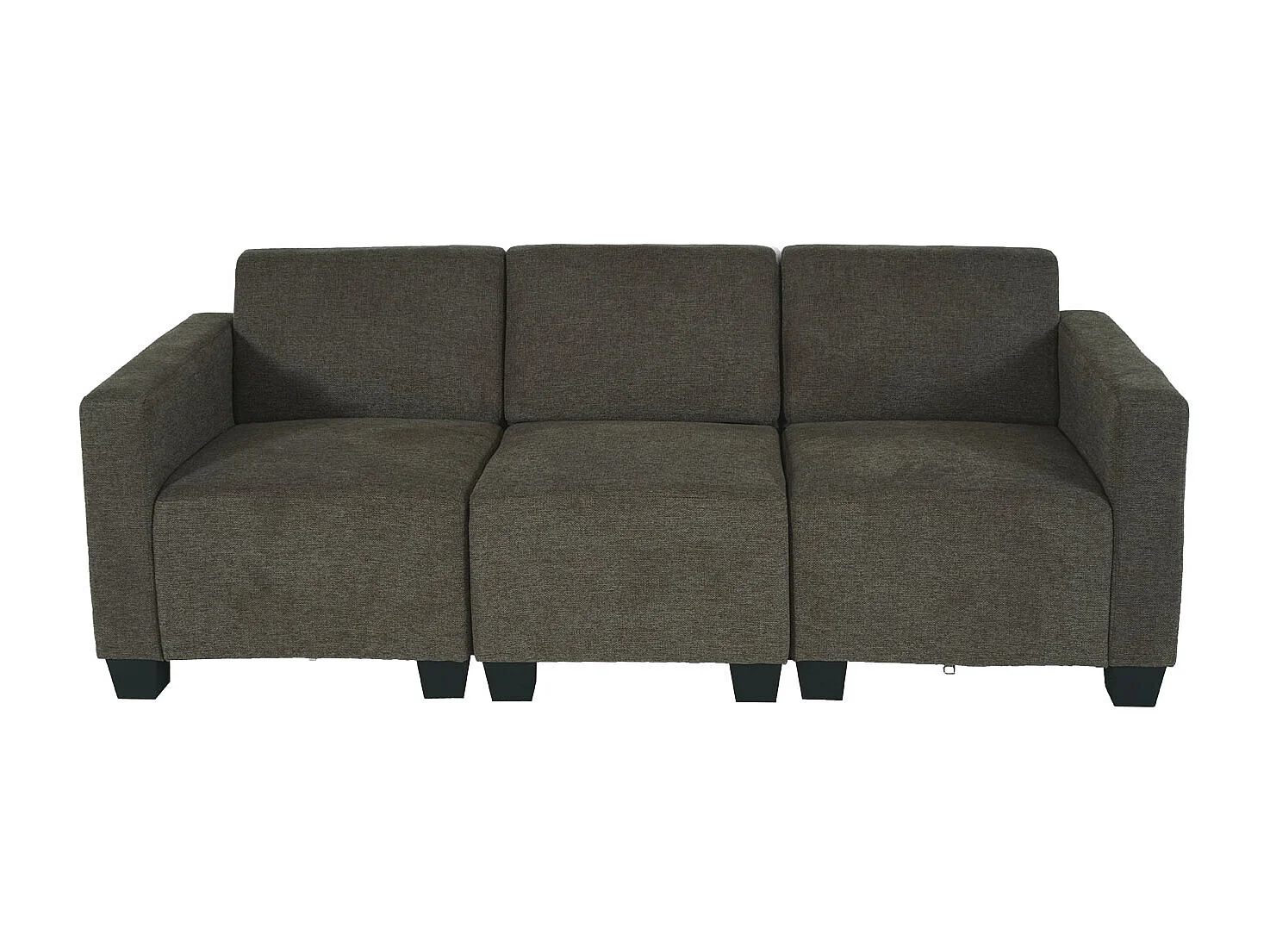 Modułowa sofa 3-osobowa Moncalieri,  brązowy