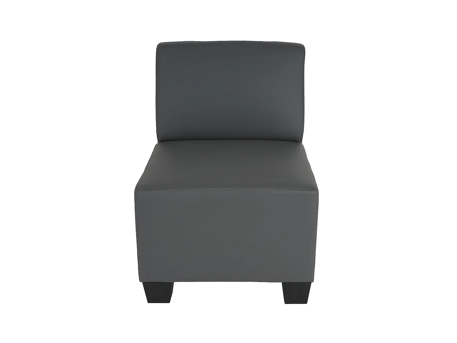 4-zitsbank Moncalieri,  donkergrijs