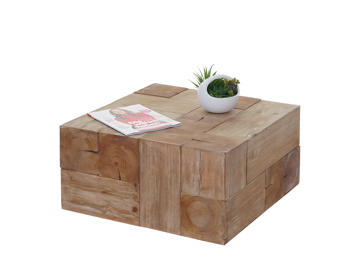 Table basse MCW-A15c bois massif