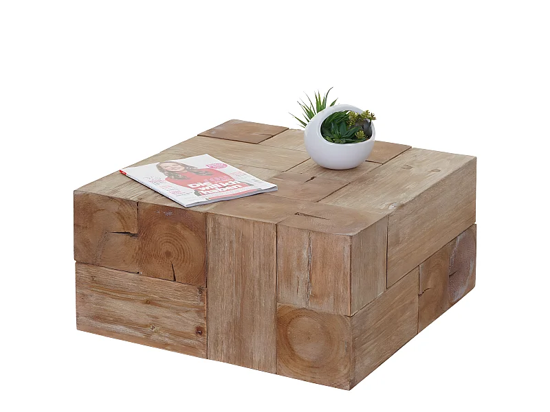 Table basse MCW-A15c bois massif