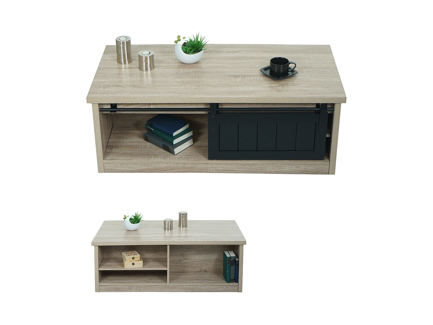 Salontafel MCW-K75,  natuurlijke kleur