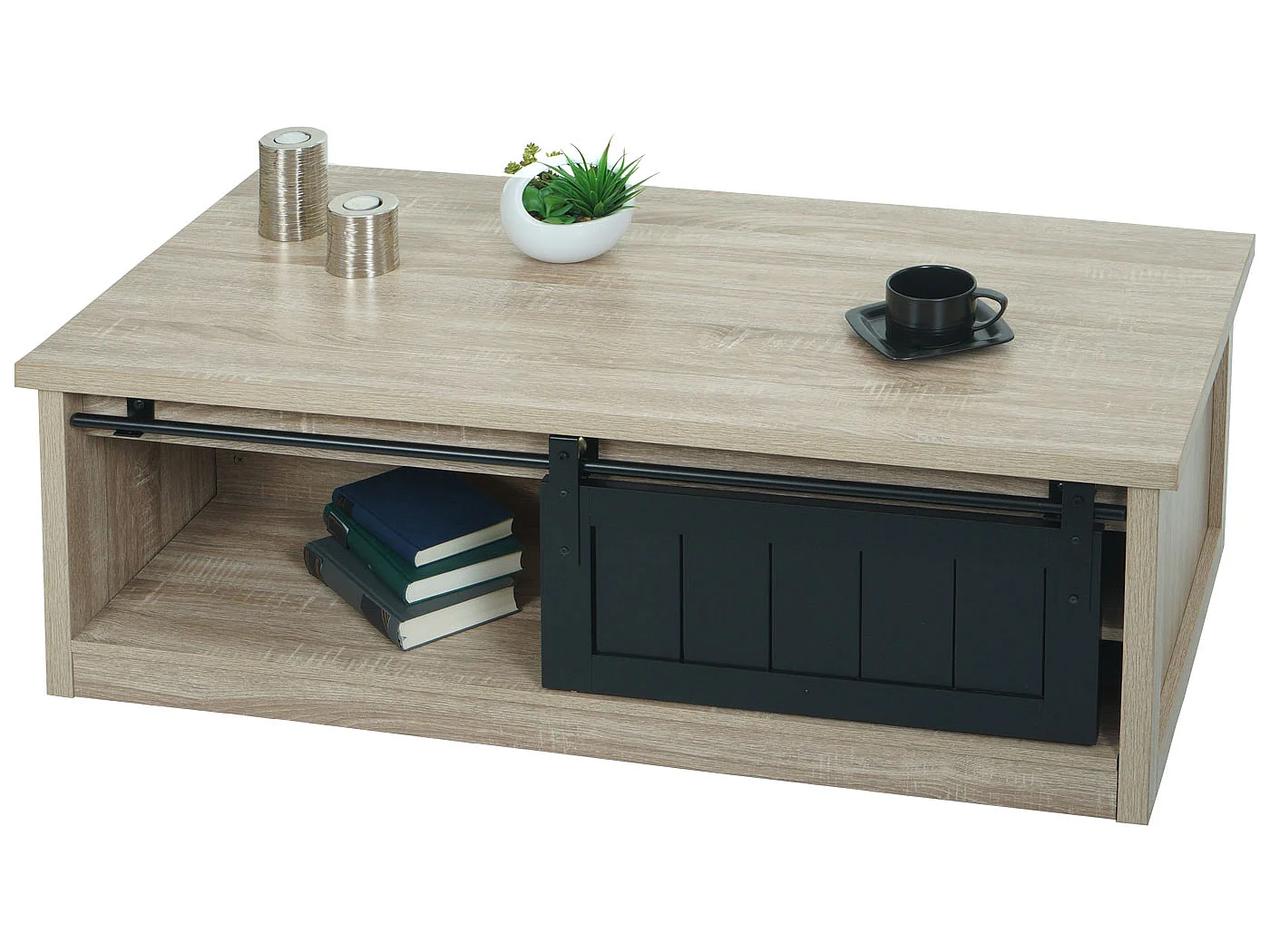 Sofabord MCW-K75,  naturfarvet