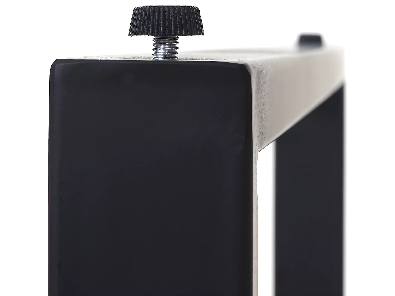 Mesa de centro Genk T576,  carvalho selvagem, pernas em metal escuro