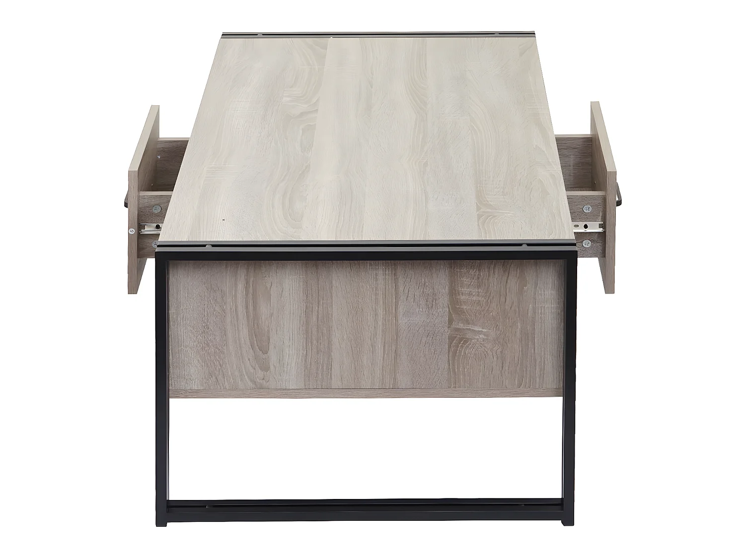 Table basse MCW-A27b,  aspect chêne