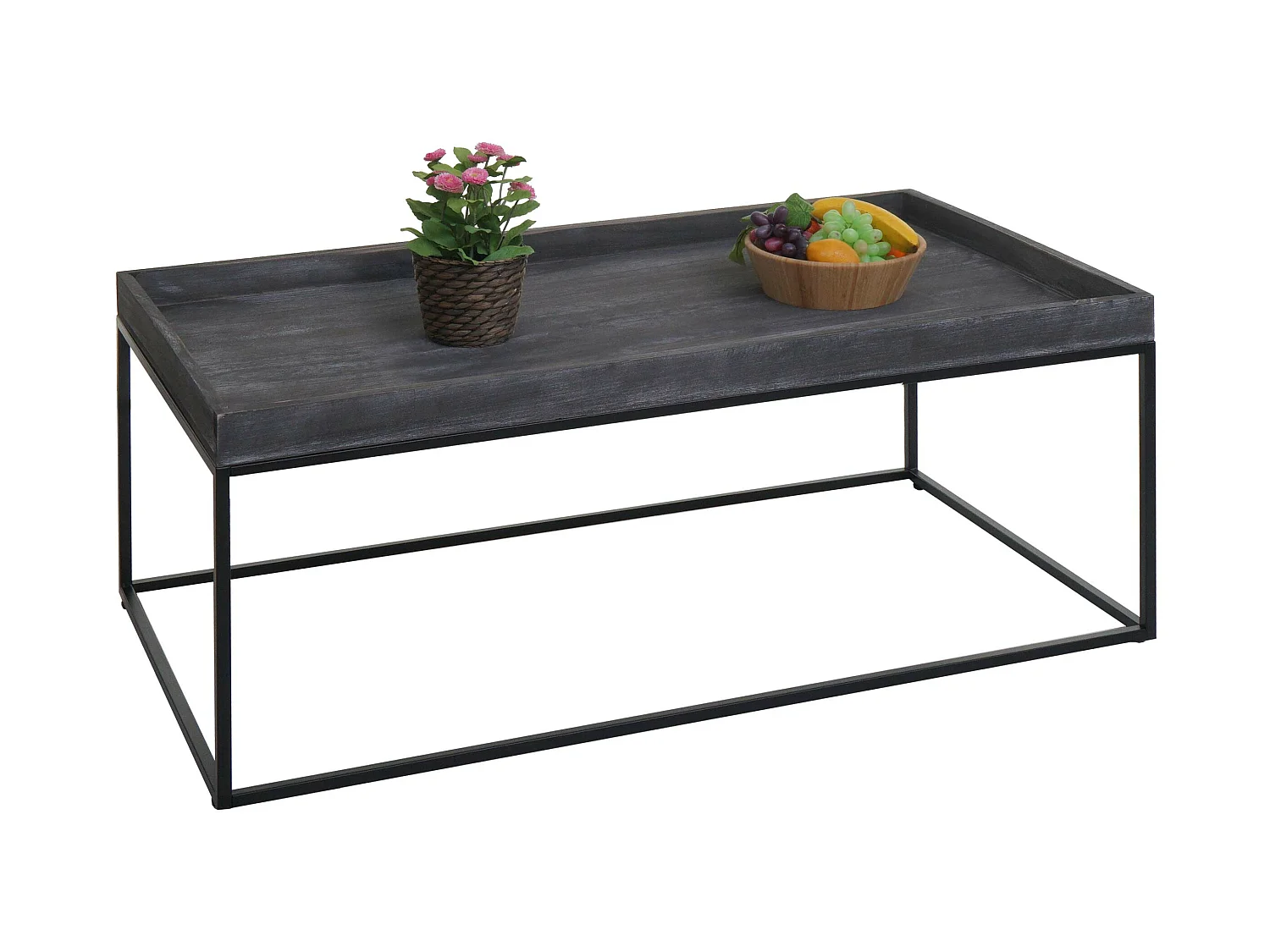 Table basse MCW-K71,  gris foncé