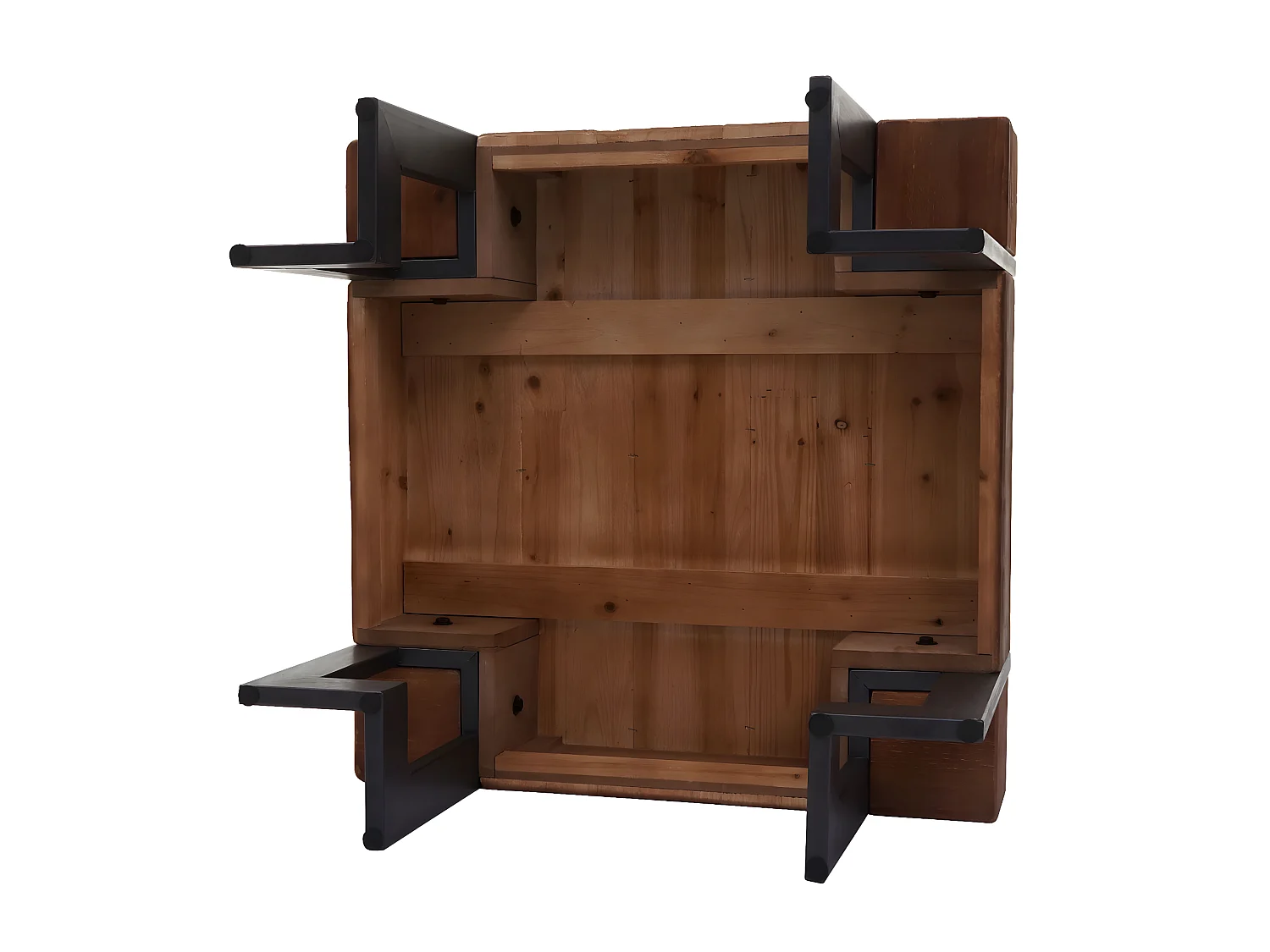 Stolik kawowy MCW-A15,  brązowy 70x70cm