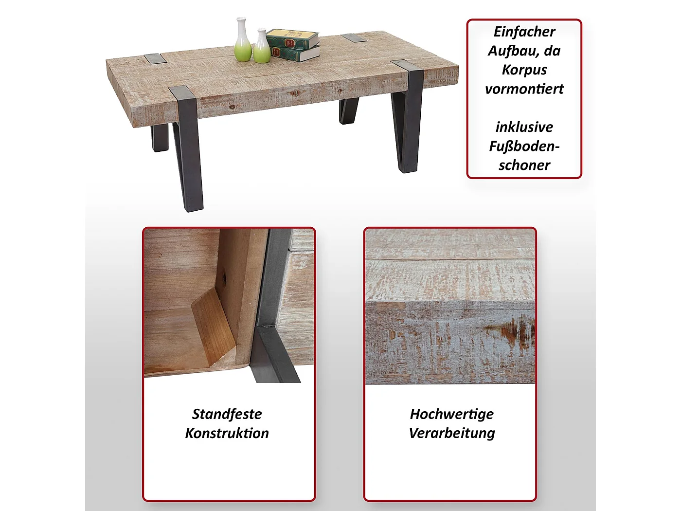 Mesa de centro MCW-A15b