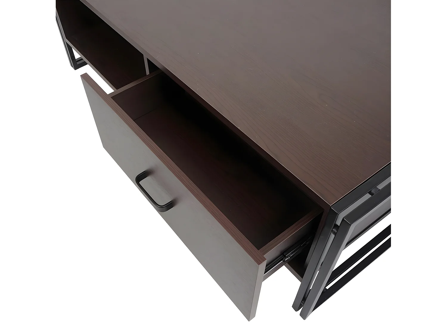 Table basse MCW-A27,  brun foncé