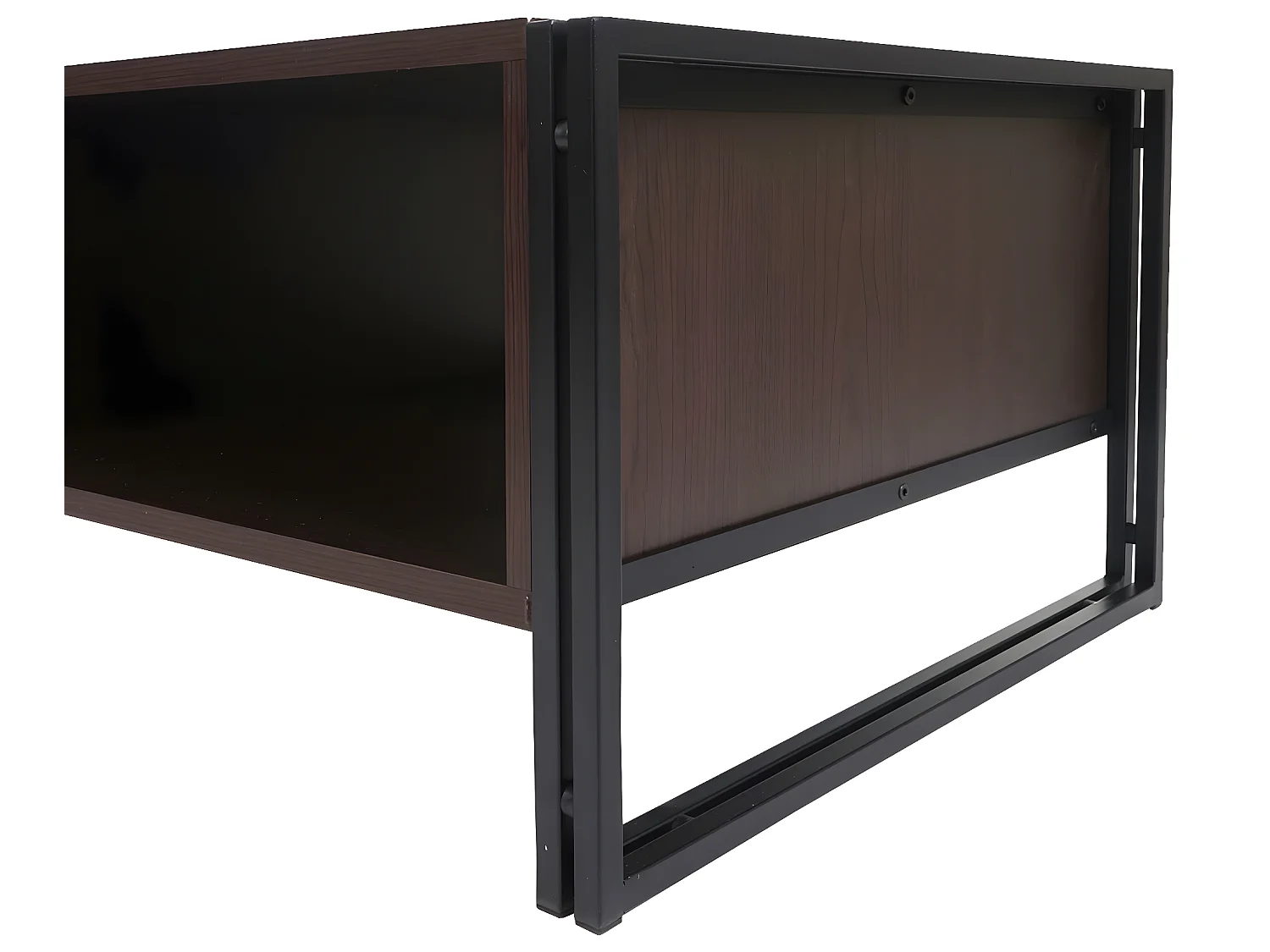 Table basse MCW-A27,  brun foncé