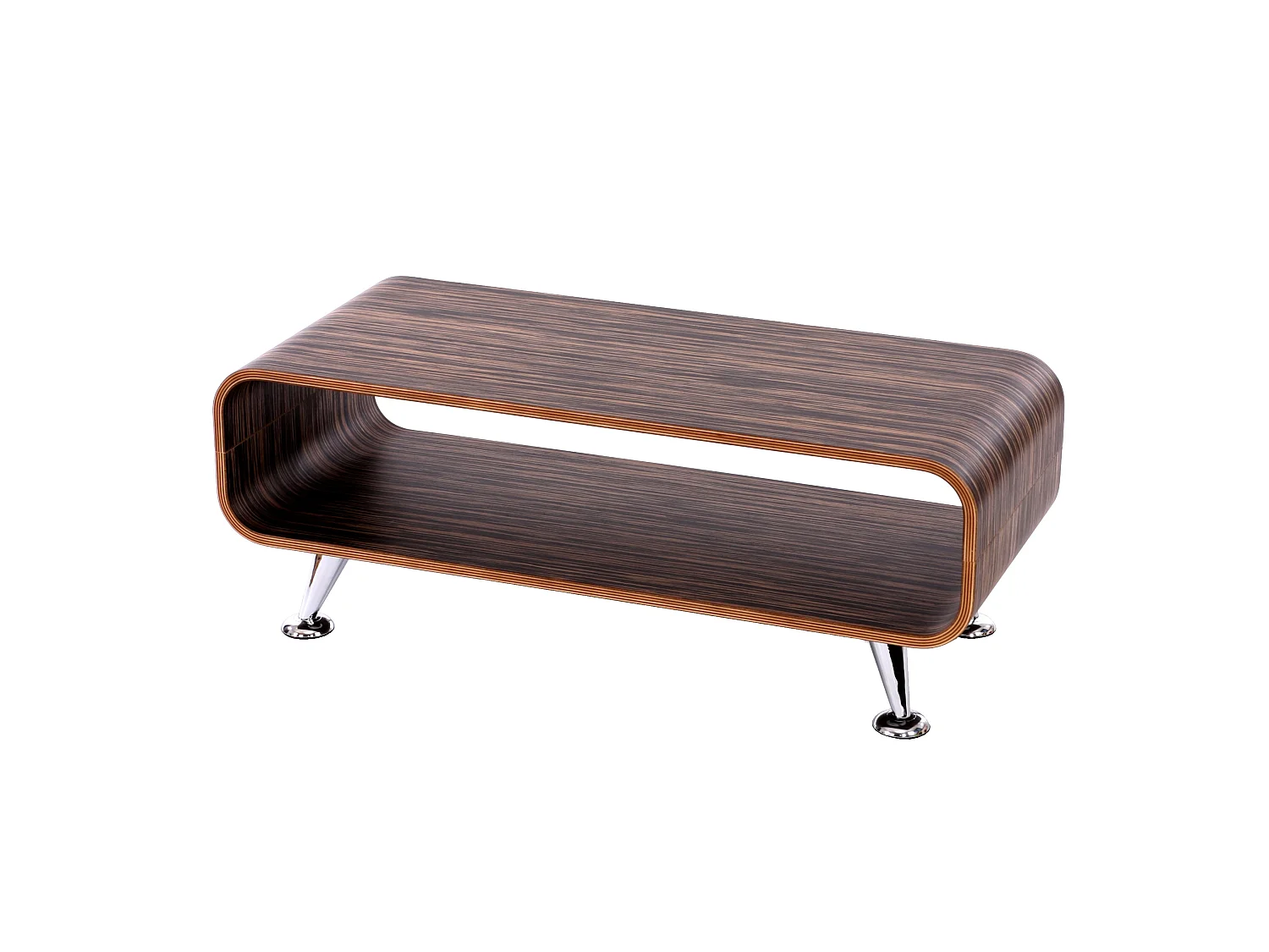 Coffee table MCW-B97,  Dark brown zebra
