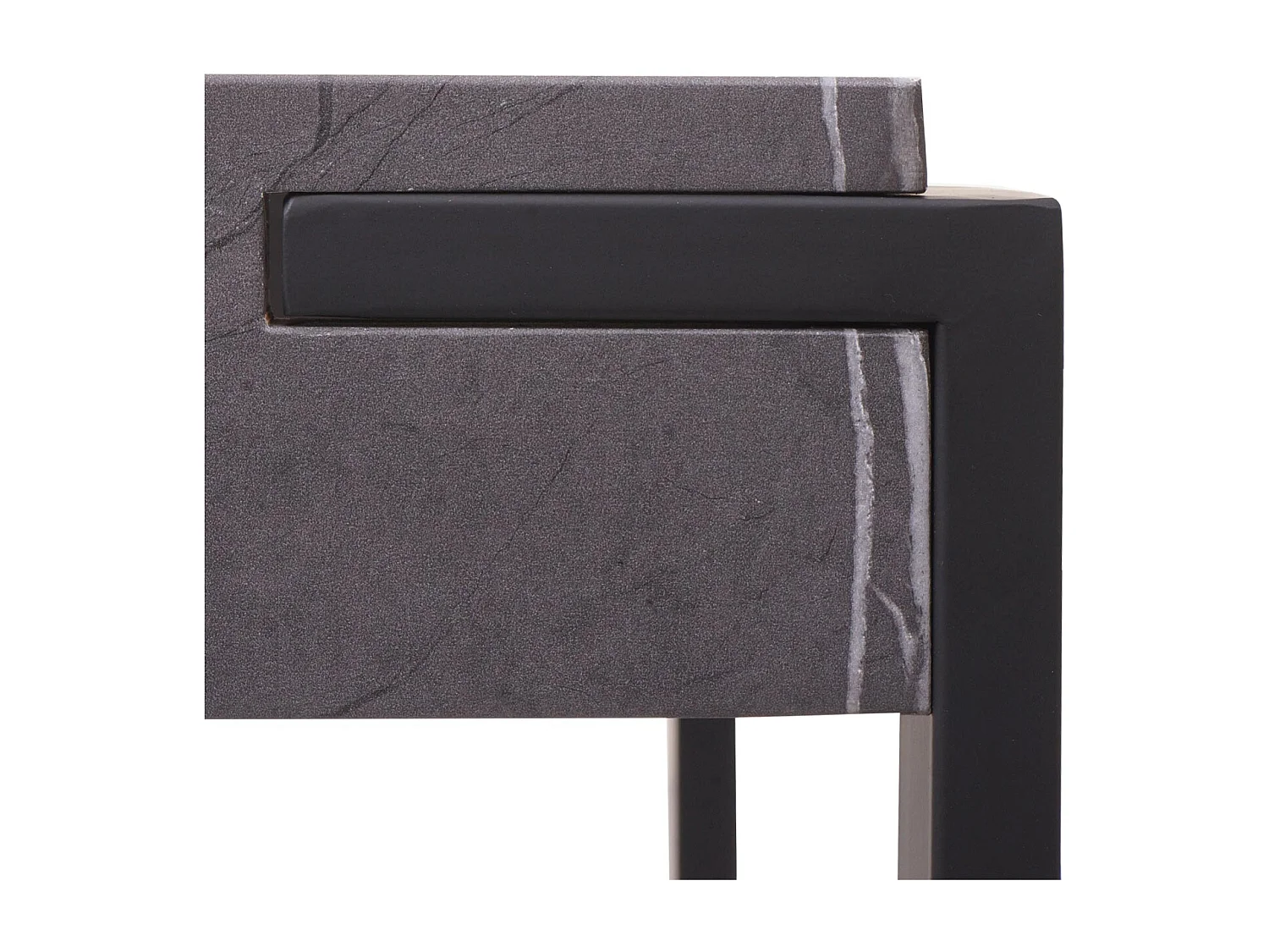 Couchtisch MCW-L53, Marmor-Optik grau