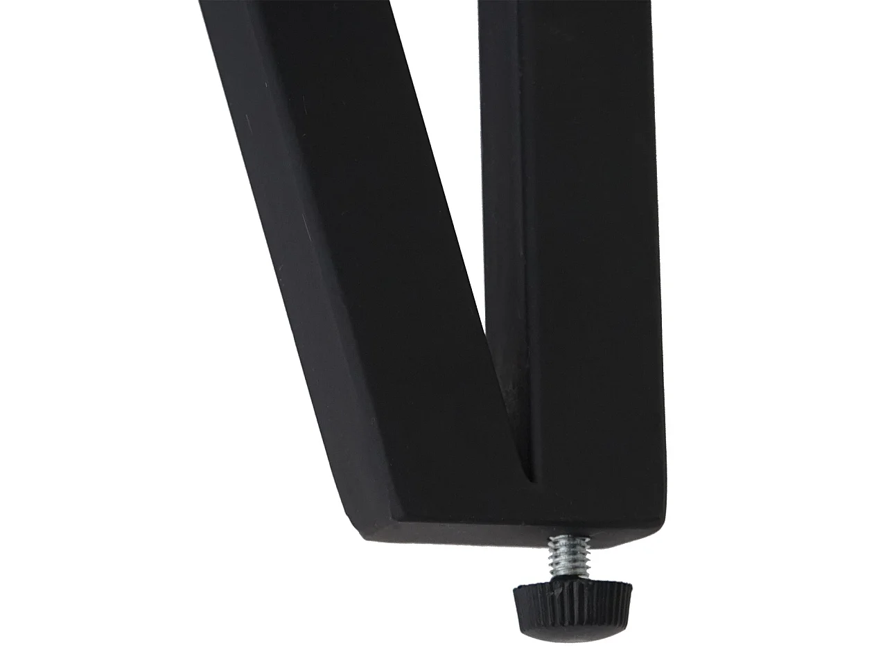 Stolik kawowy Genk T573,  Wygląd dębu Sanremo, ciemne metalowe nogi