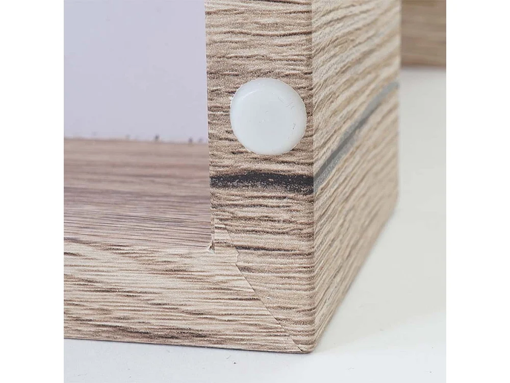 Table basse MCW-A32 Structure 3D,  aspect chêne Sanremo