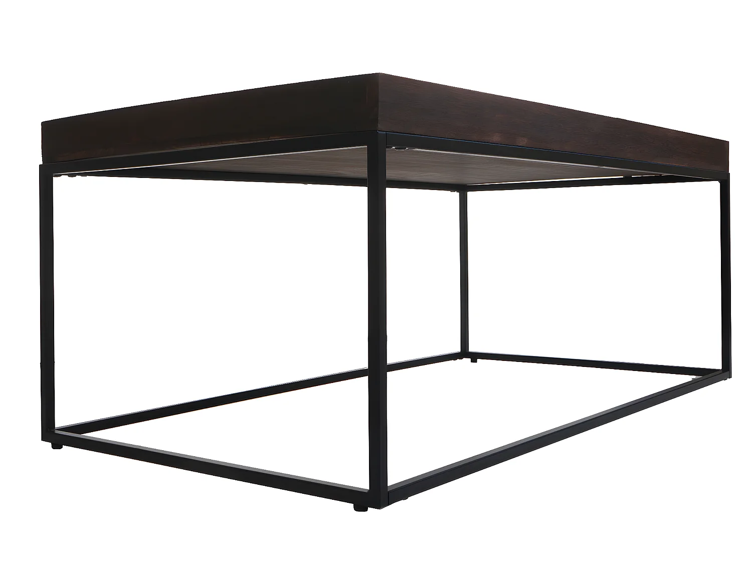 Mesa de centro MCW-K71,  castanho escuro