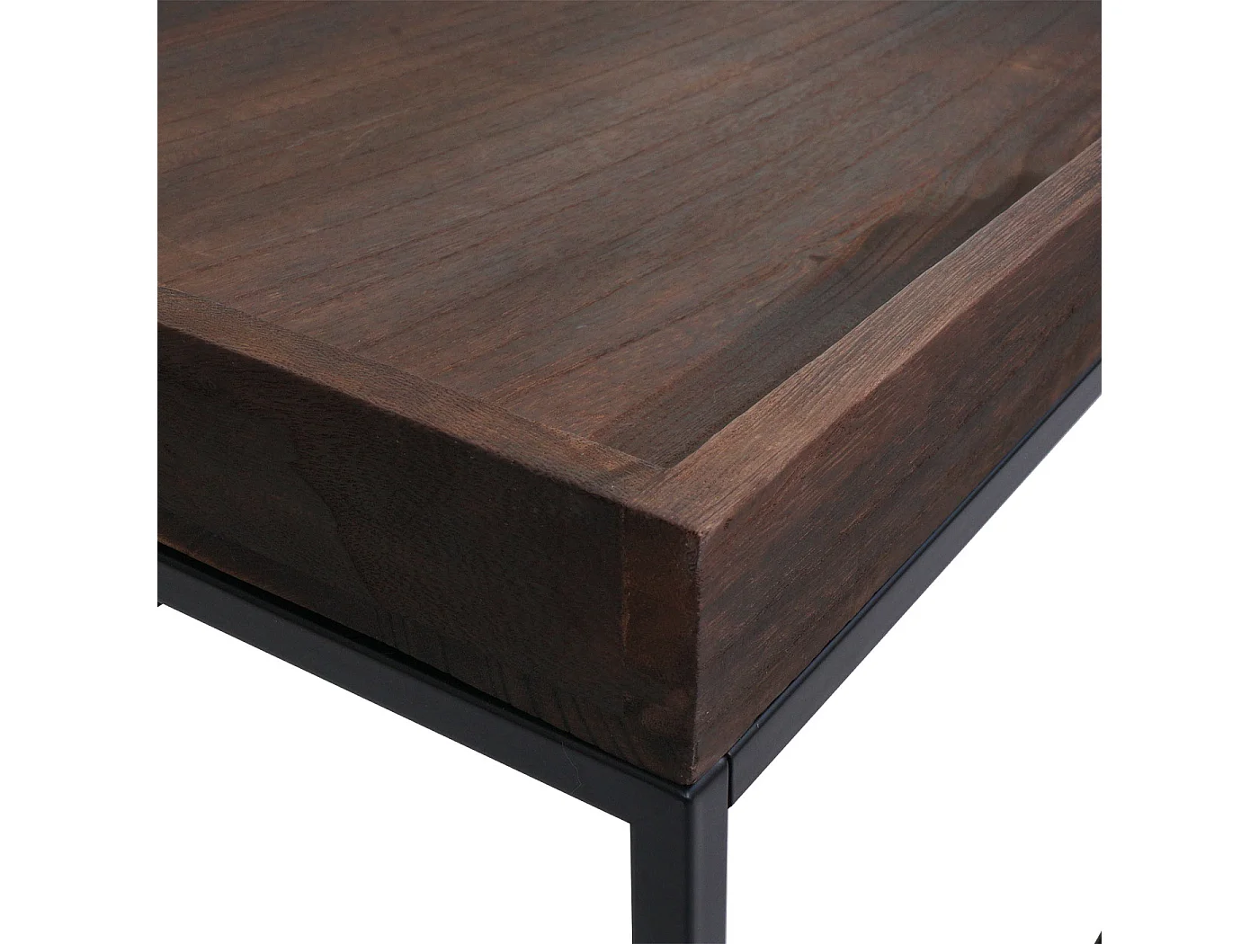 Mesa de centro MCW-K71,  castanho escuro