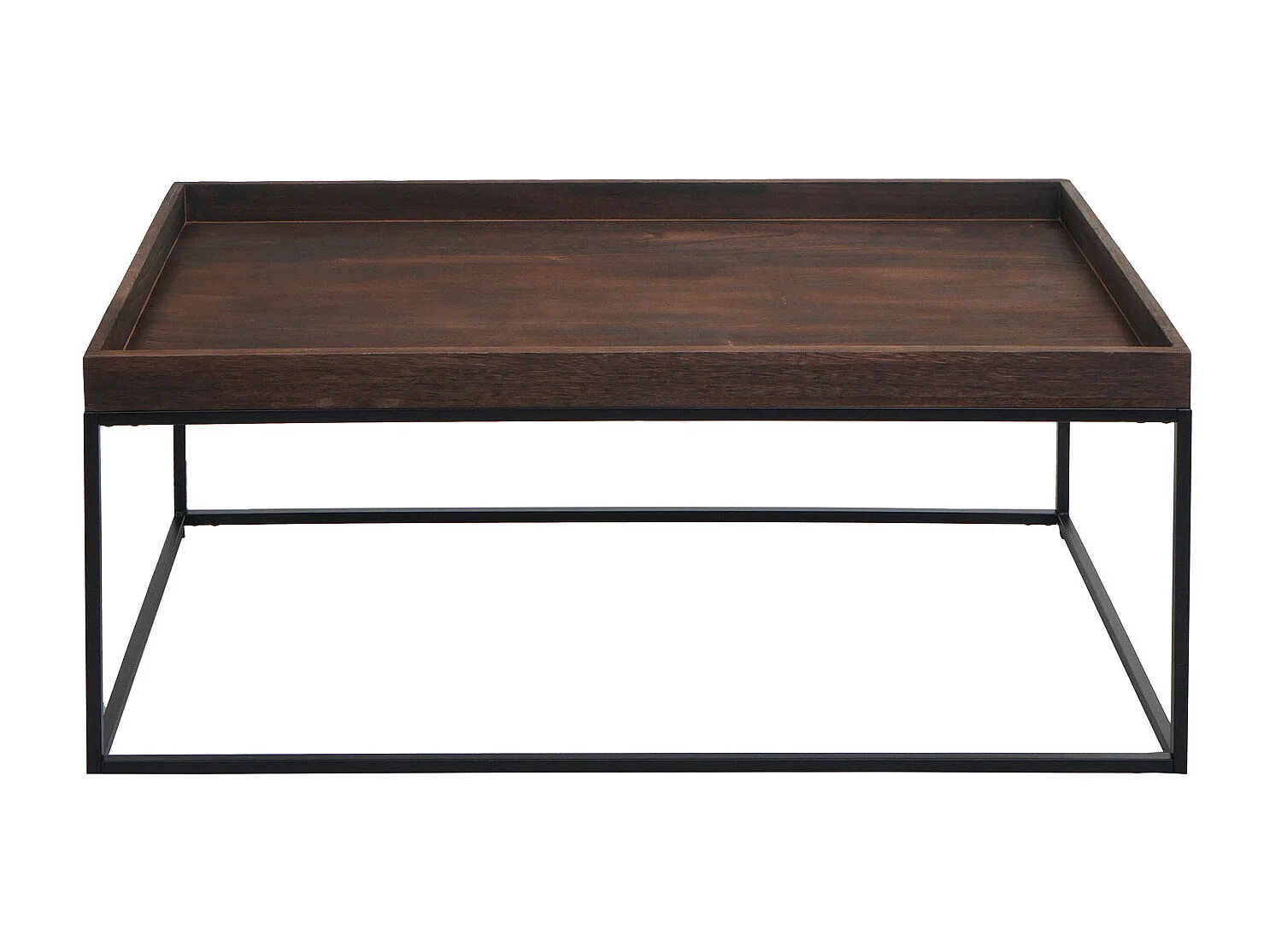 Stolik kawowy MCW-K71,  ciemny brąz