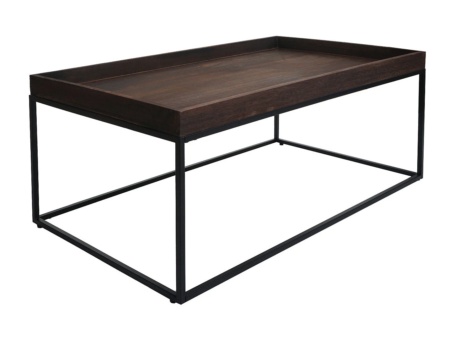 Stolik kawowy MCW-K71,  ciemny brąz