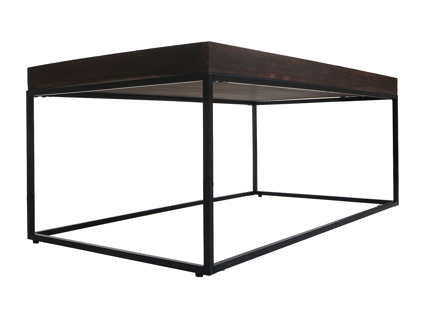 Stolik kawowy MCW-K71,  ciemny brąz