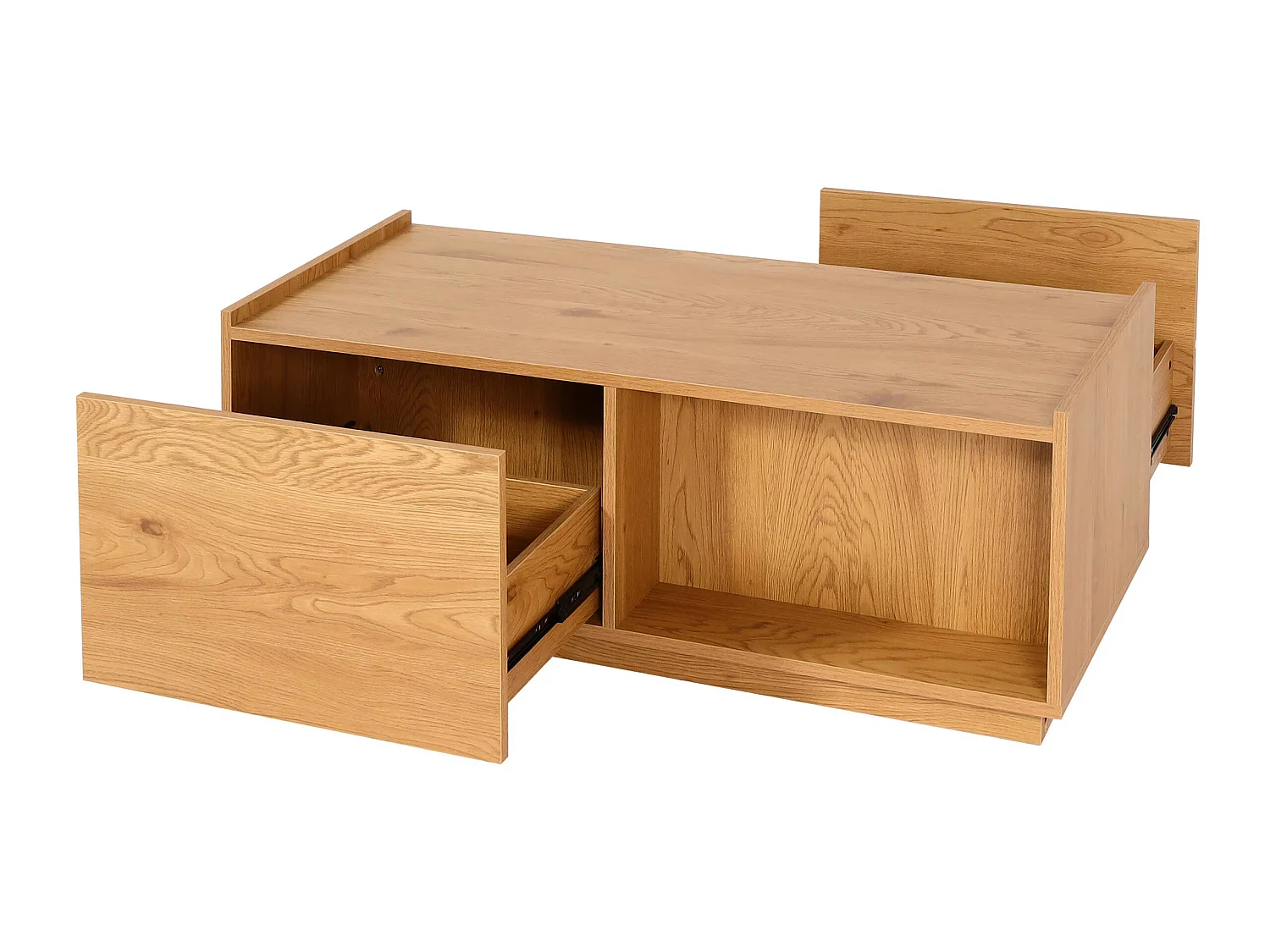 Table basse MCW-J78,  aspect chêne