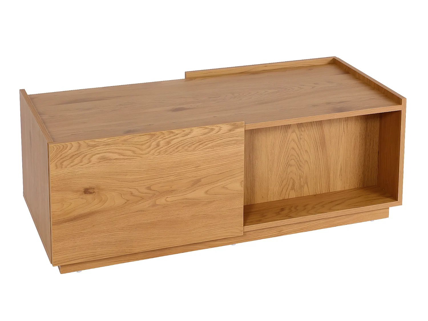 Table basse MCW-J78,  aspect chêne