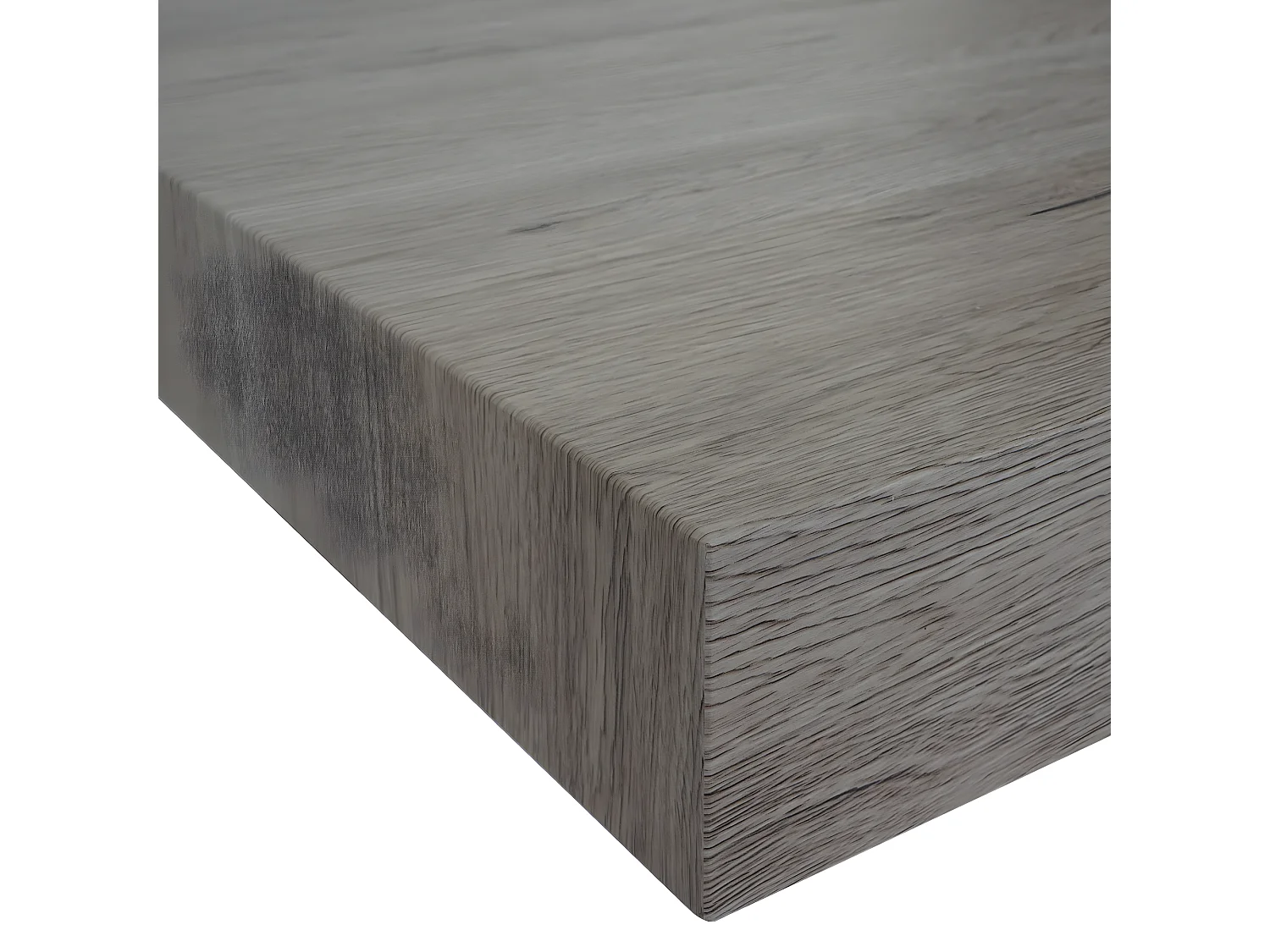 Mesa baja Genk T576,  San Remo, patas de metal oscuro