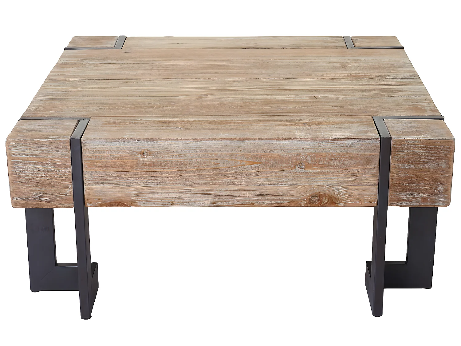 Stolik kawowy MCW-A15,  Naturalny kolor 70x70cm