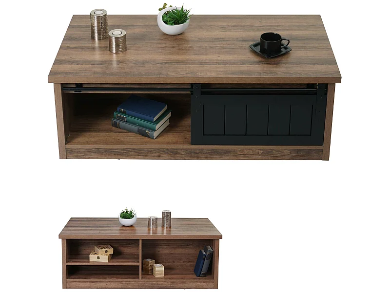 Table basse MCW-K75,  brun