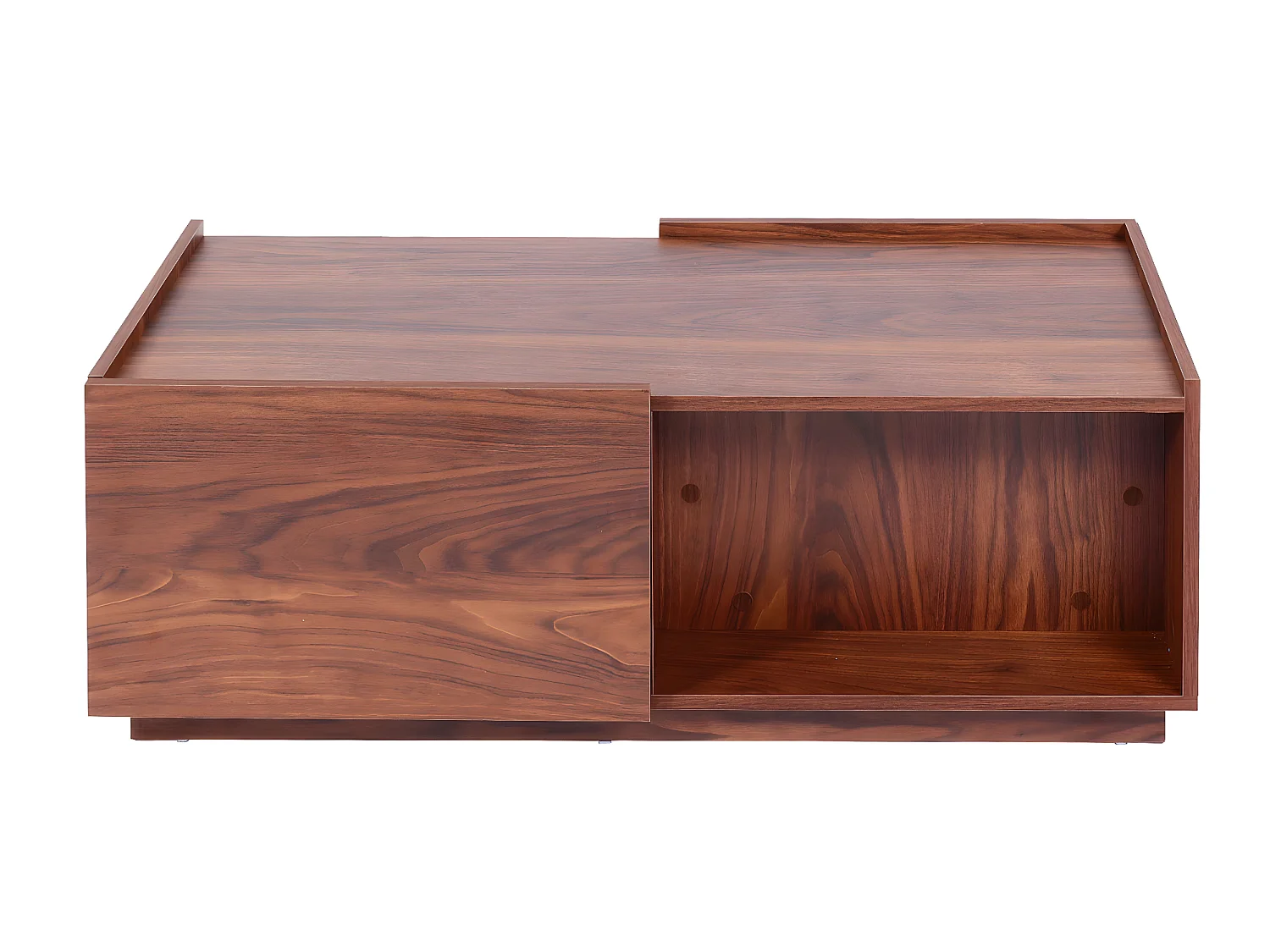 Table basse MCW-J78,  aspect noyer