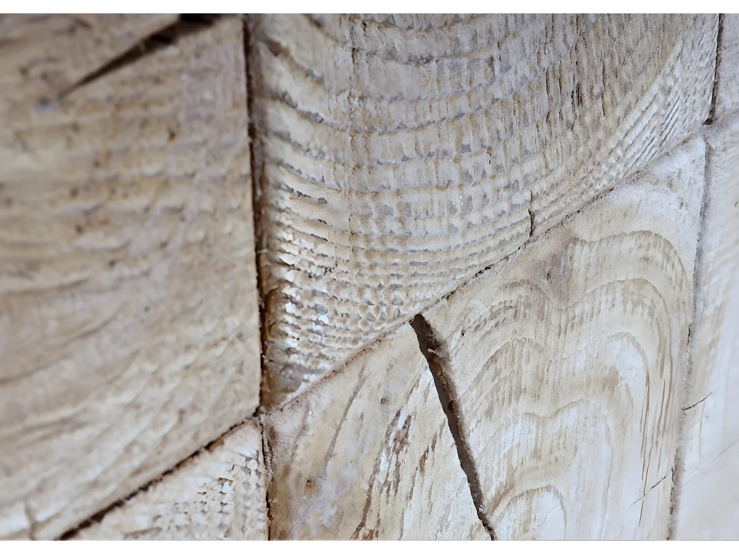 Tavolino tavolo salotto divano design industriale MCW-L76 28x60x60cm legno di abete naturale e nero