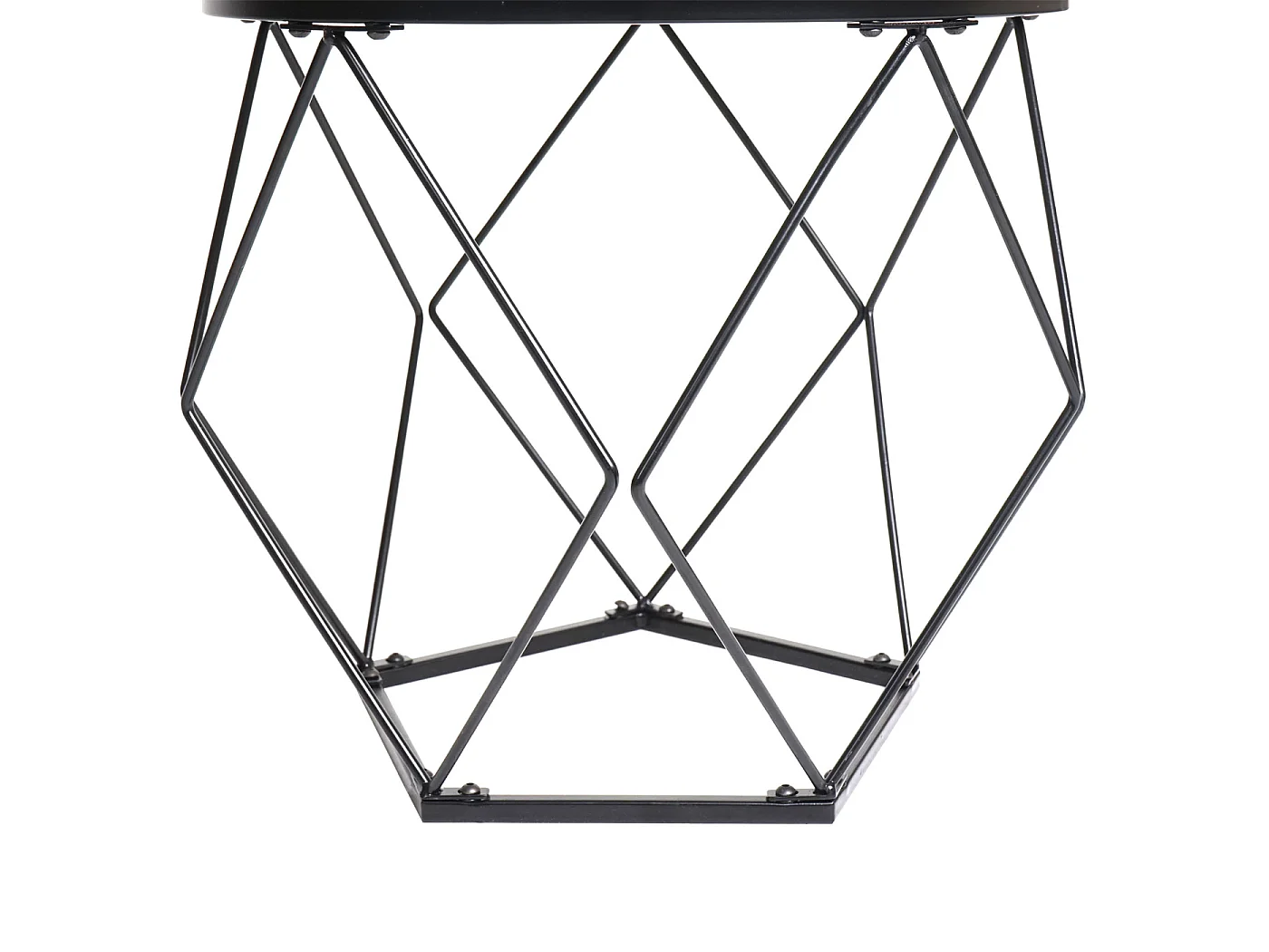 Ensemble de tables basses MCW-L37,  aspect chêne gris