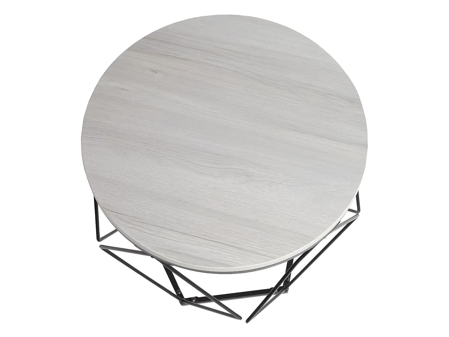 Ensemble de tables basses MCW-L37,  aspect chêne gris