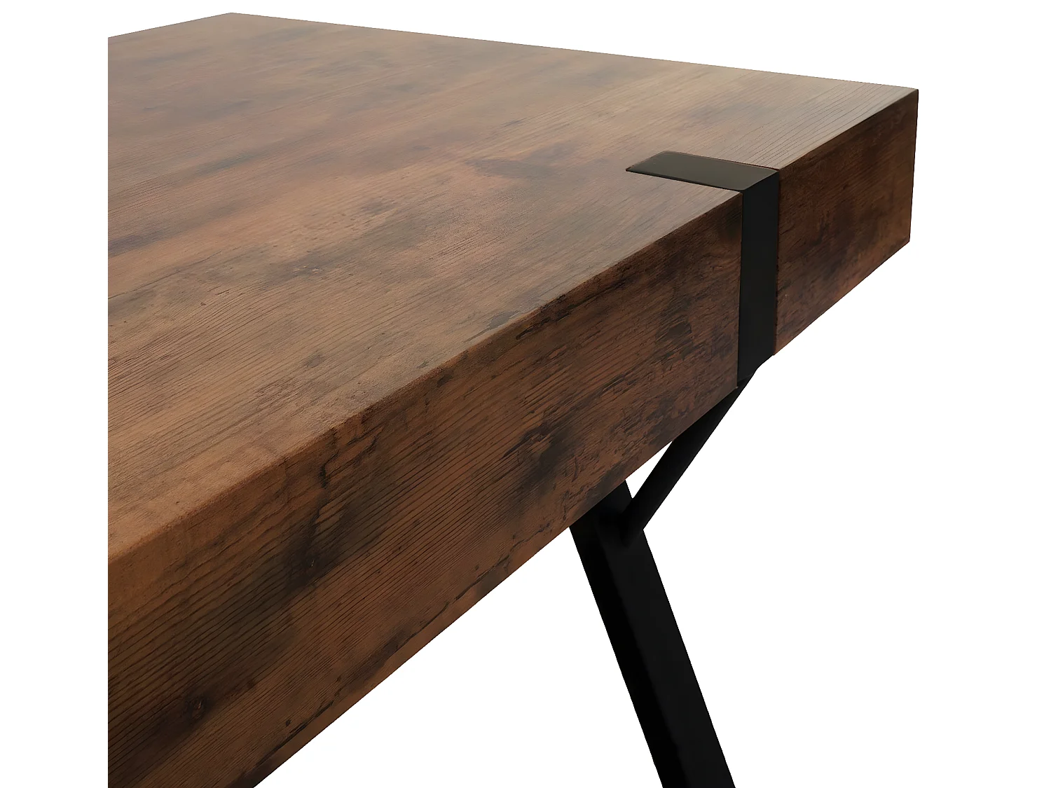Table basse MCW-L54,  chêne sauvage foncé