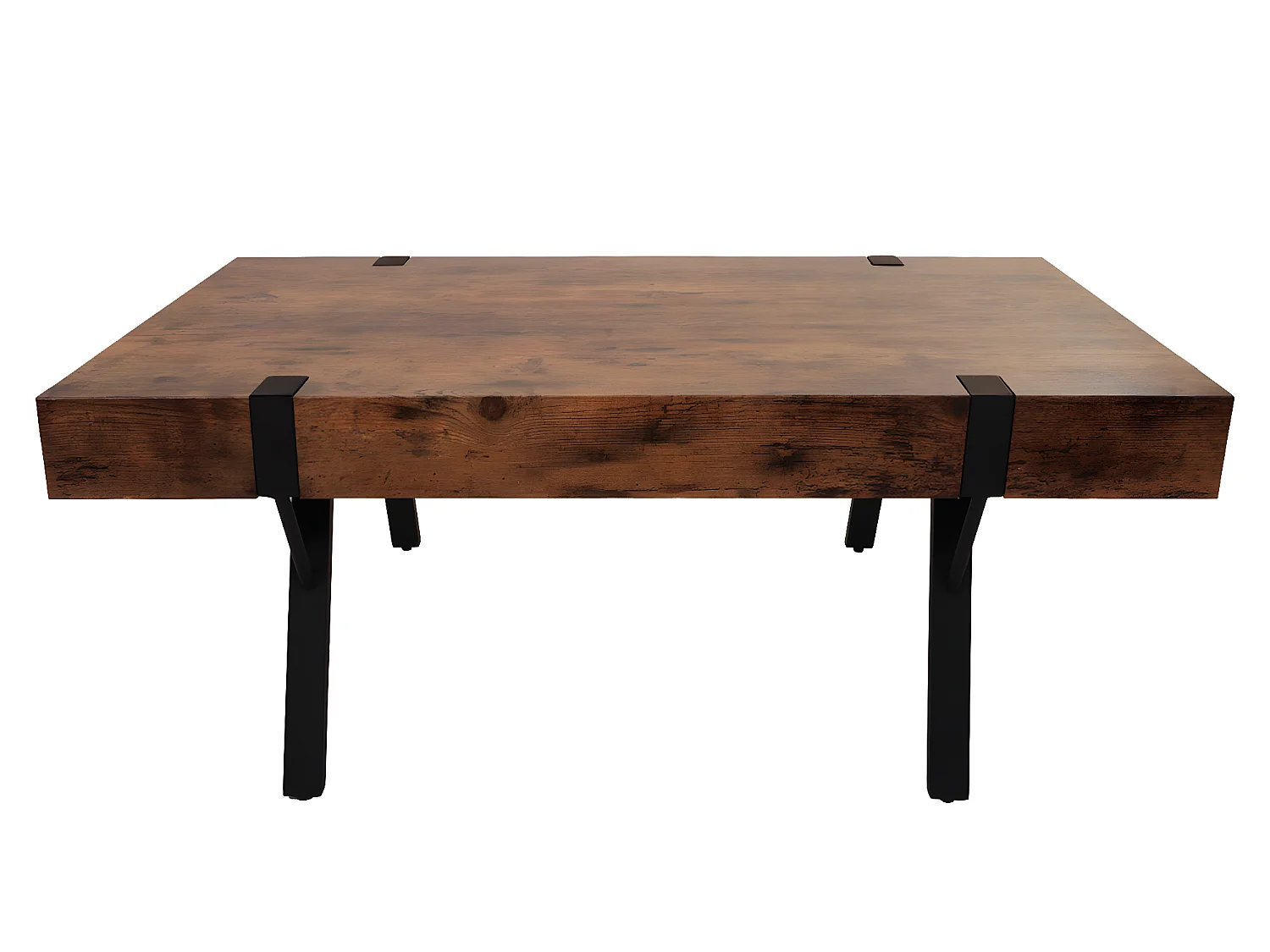 Table basse MCW-L54,  chêne sauvage foncé