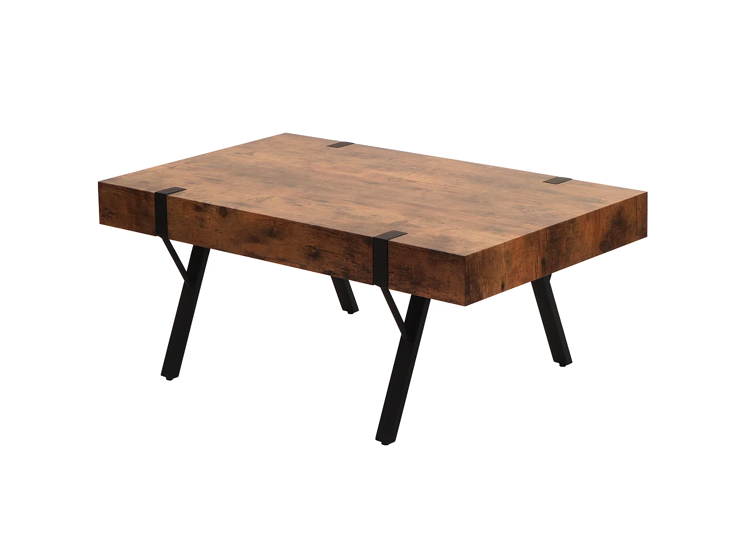 Stolik kawowy MCW-L54,  ciemny dziki dąb