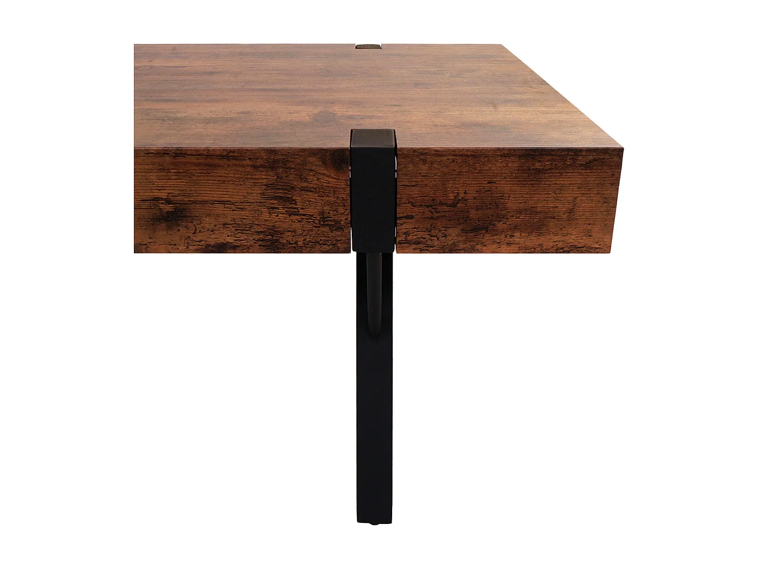 Stolik kawowy MCW-L54,  ciemny dziki dąb