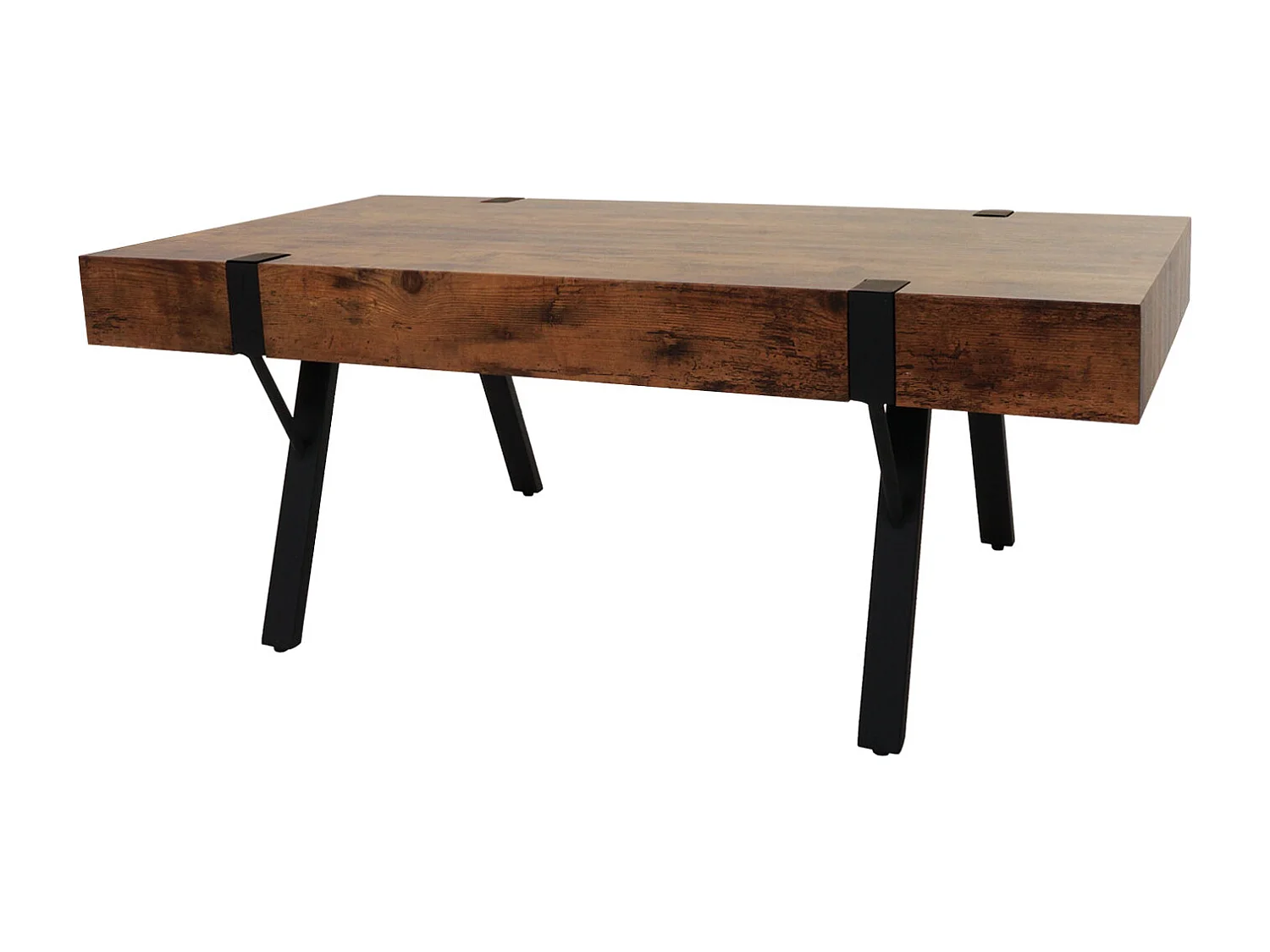 Stolik kawowy MCW-L54,  ciemny dziki dąb