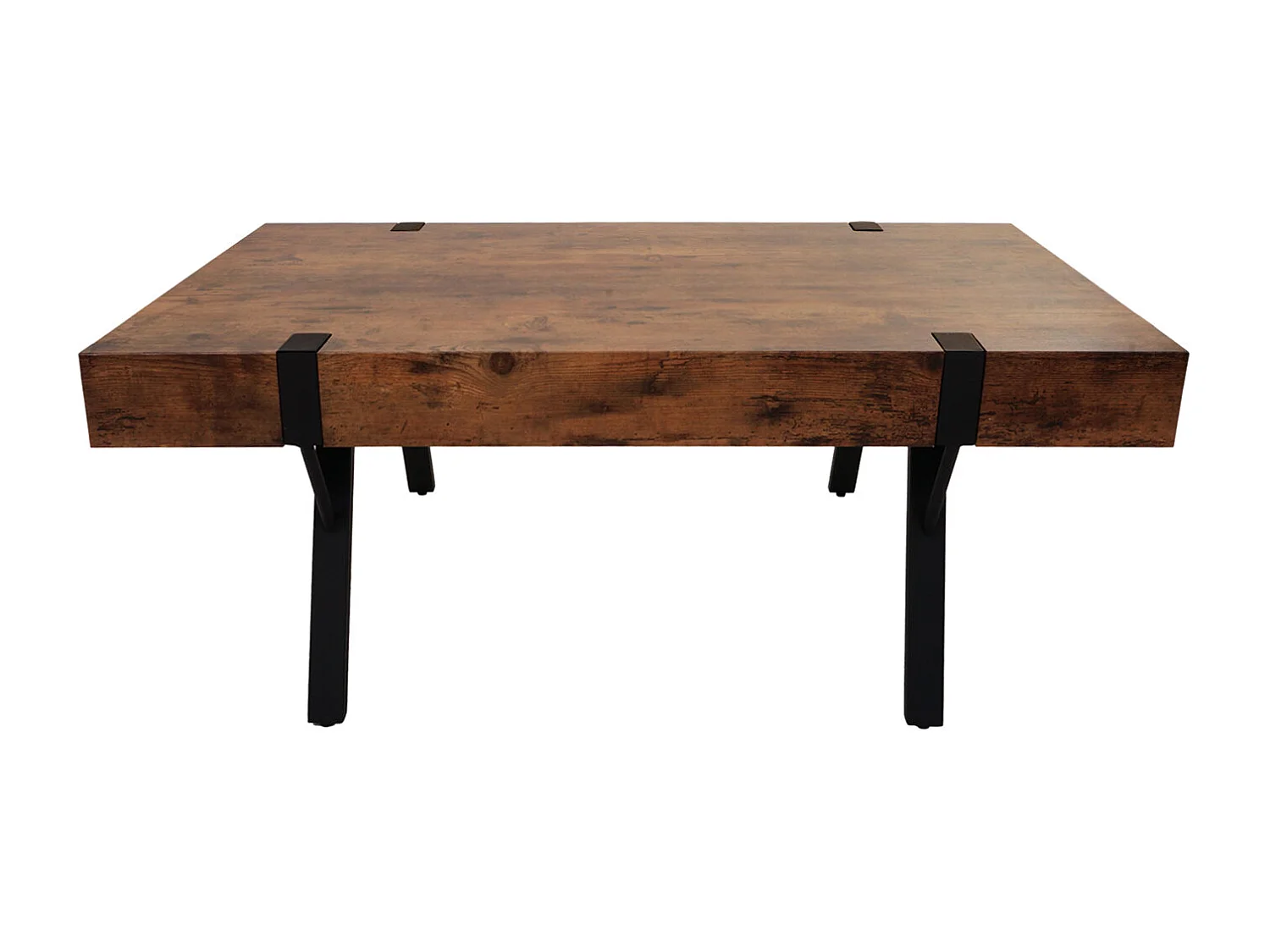 Stolik kawowy MCW-L54,  ciemny dziki dąb