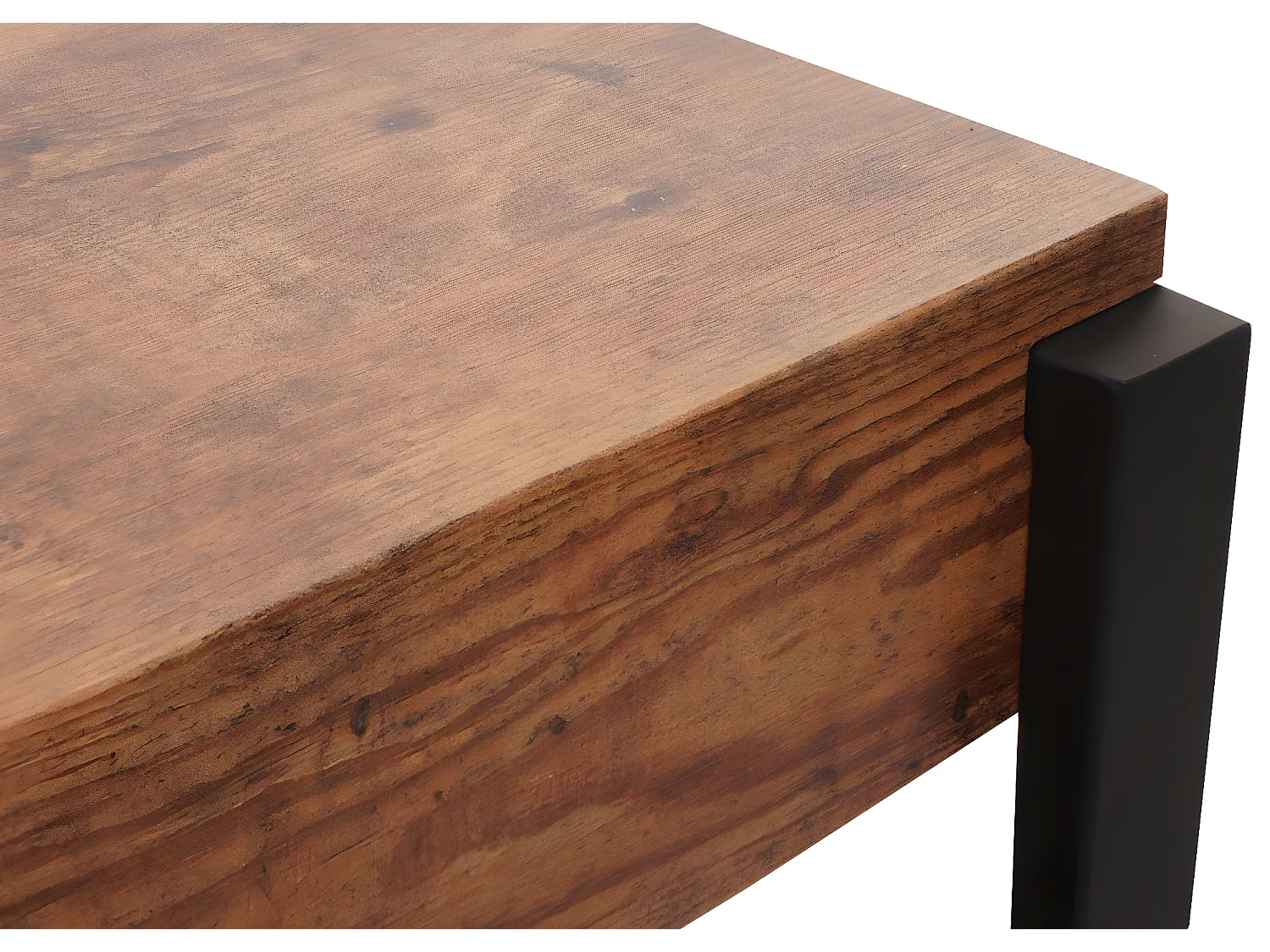 Couchtisch MCW-L53, Dunkle Wildeiche