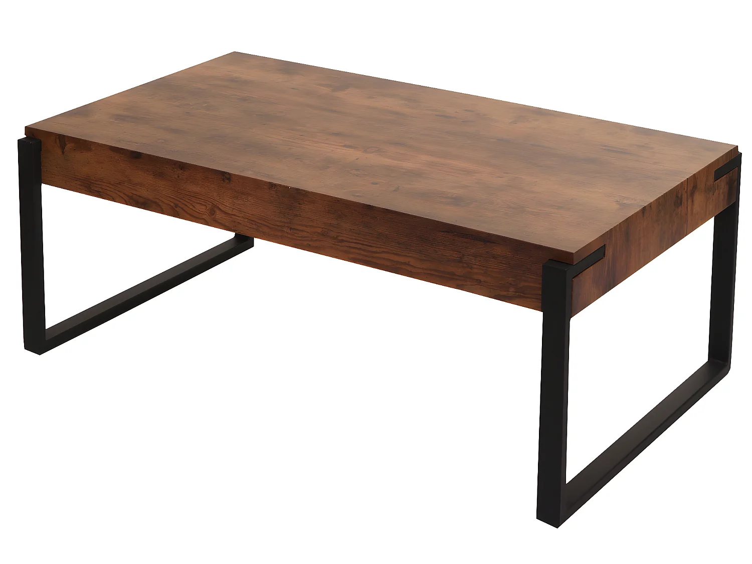 Couchtisch MCW-L53, Dunkle Wildeiche