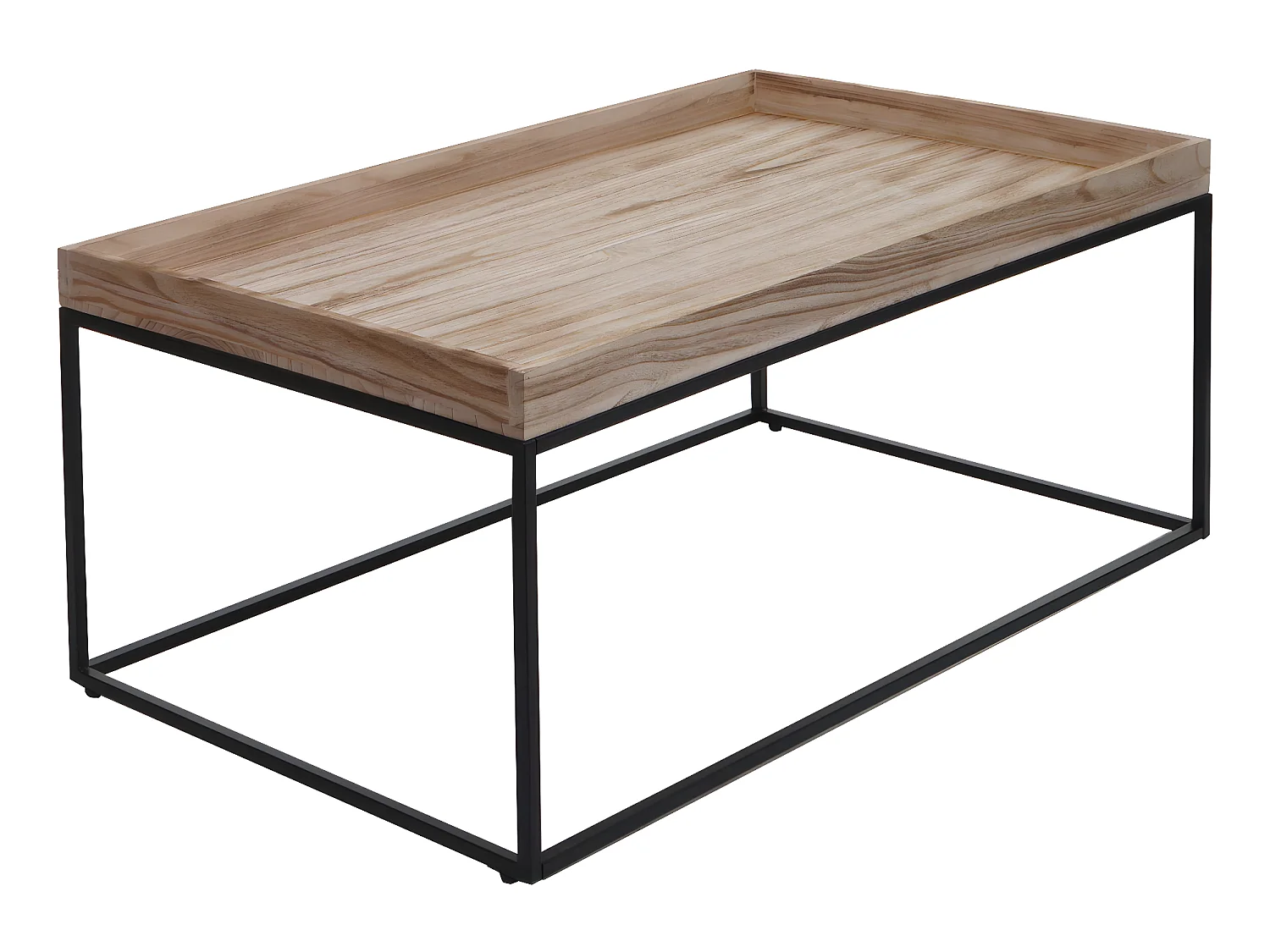 Mesa baja MCW-K71,  color natural