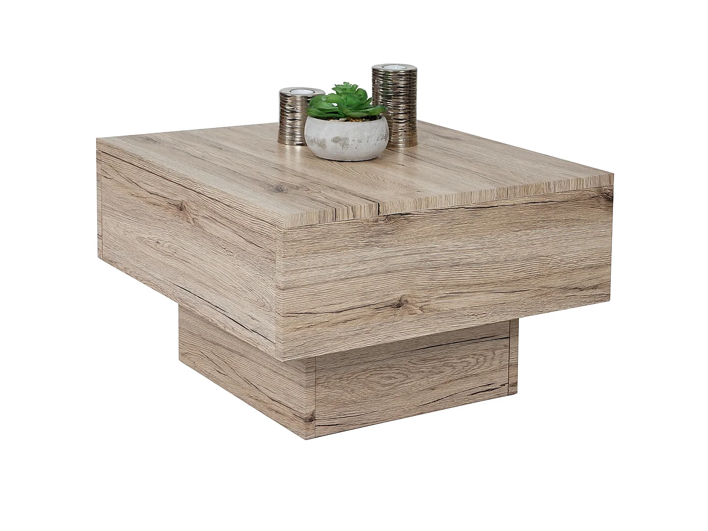 Salontafel MCW-A31 3D-structuur,  sanremo eiken look