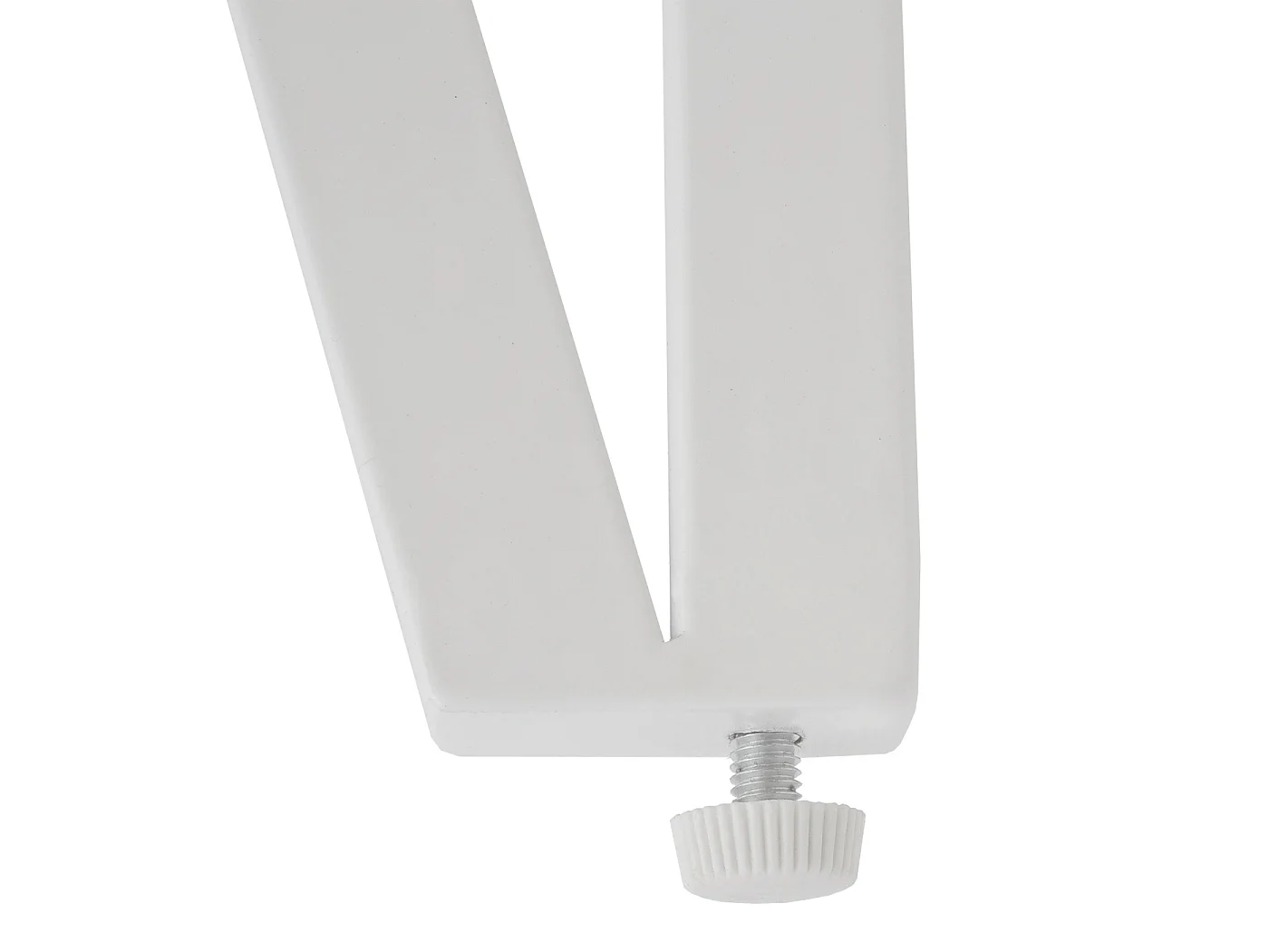 Stolik kawowy Genk T574,  dąb, jasne metalowe nogi