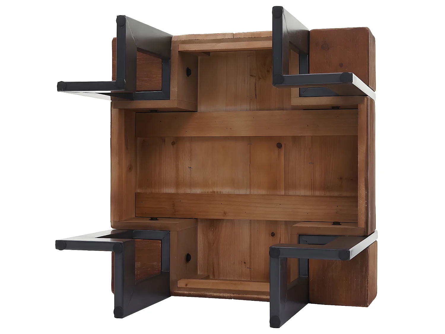 Stolik kawowy MCW-A15,  brązowy 60x60cm