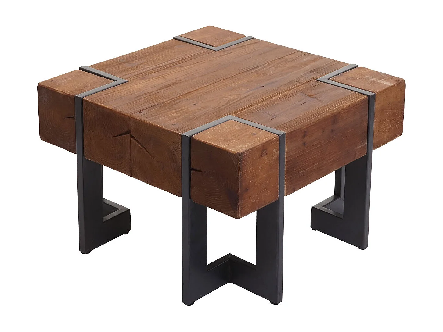 Stolik kawowy MCW-A15,  brązowy 60x60cm