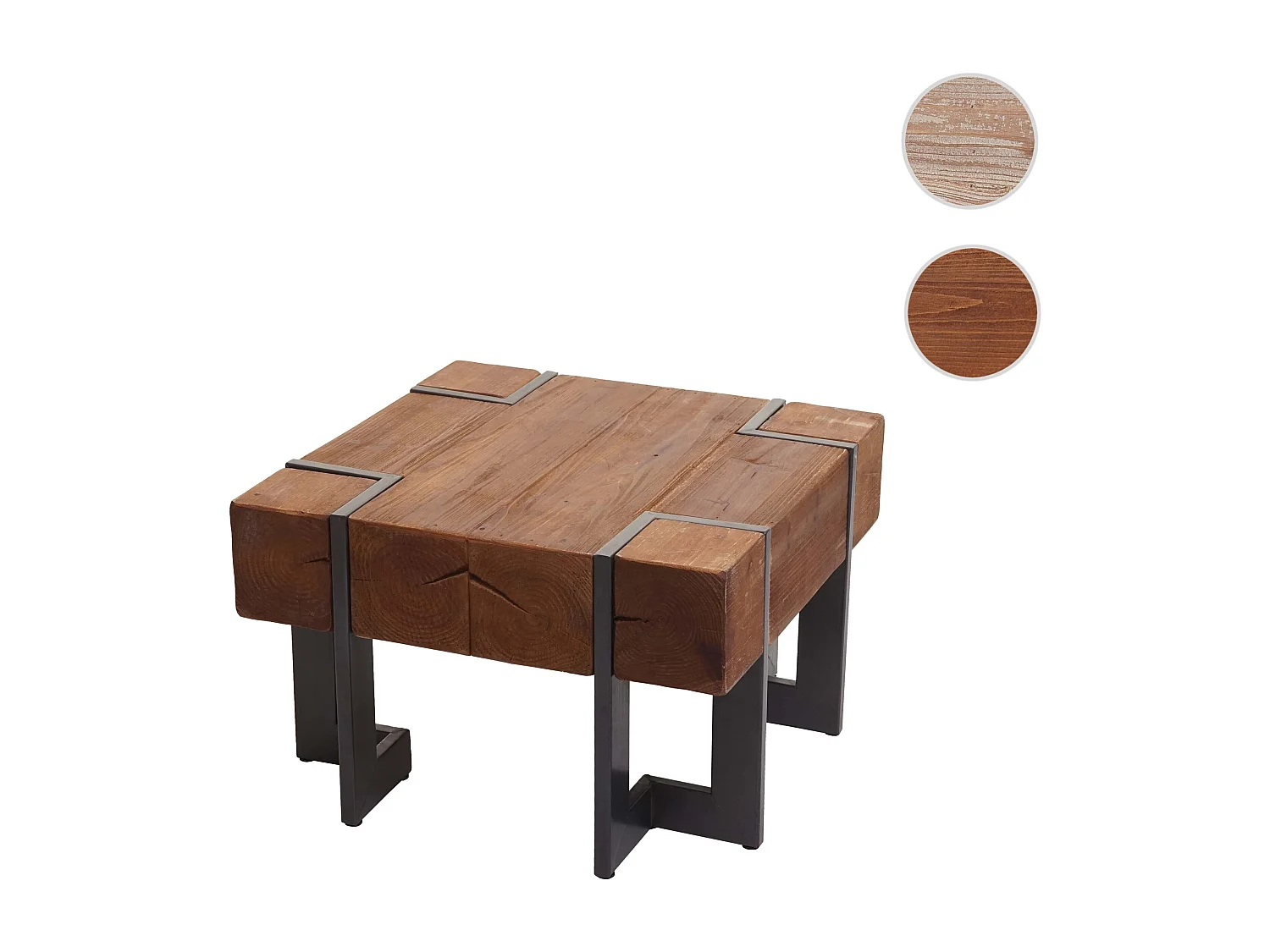 Stolik kawowy MCW-A15,  brązowy 60x60cm