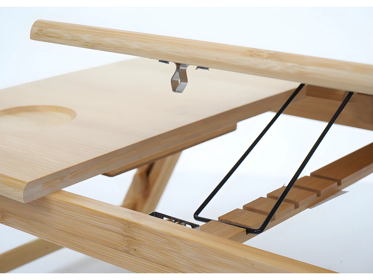 Table pour ordinateur portable MCW-B81 Bambou Pliable