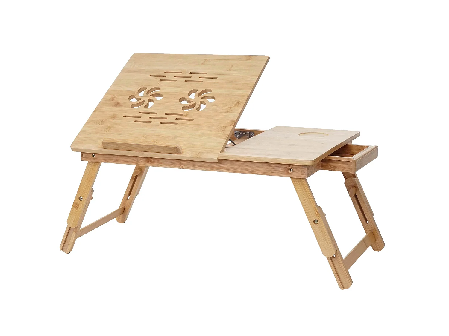 Table pour ordinateur portable MCW-B81 Bambou Pliable