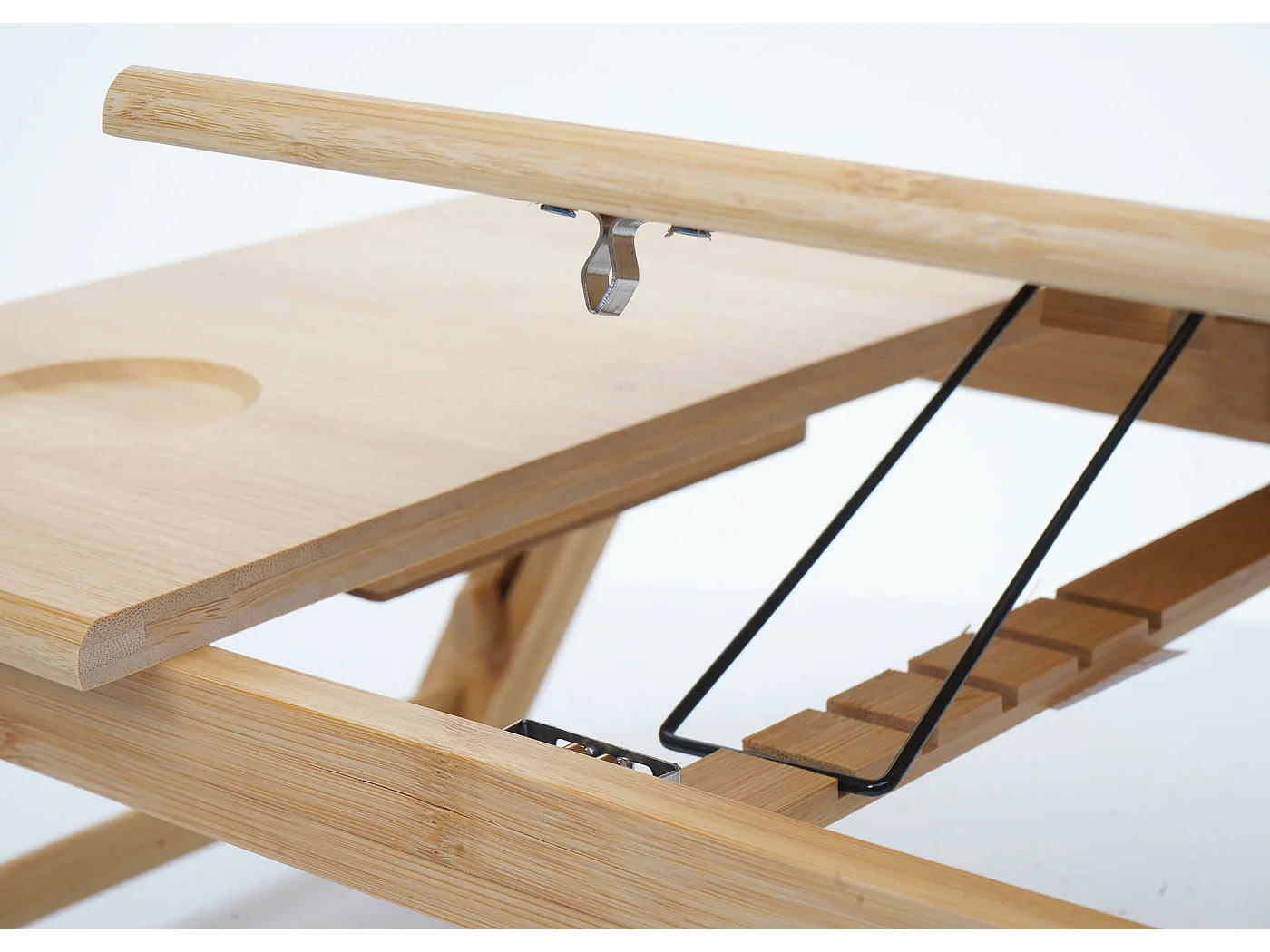 Table pour ordinateur portable MCW-B81 Bambou Pliable