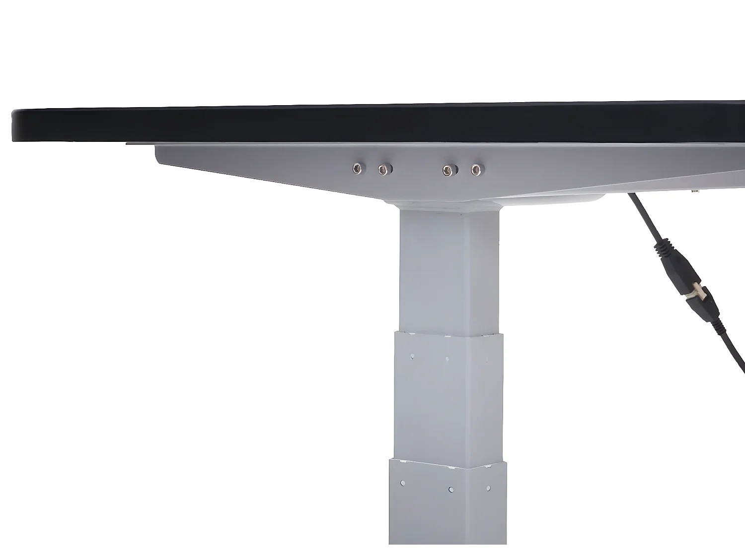 Schreibtisch MCW-D40, Schwarz, grau