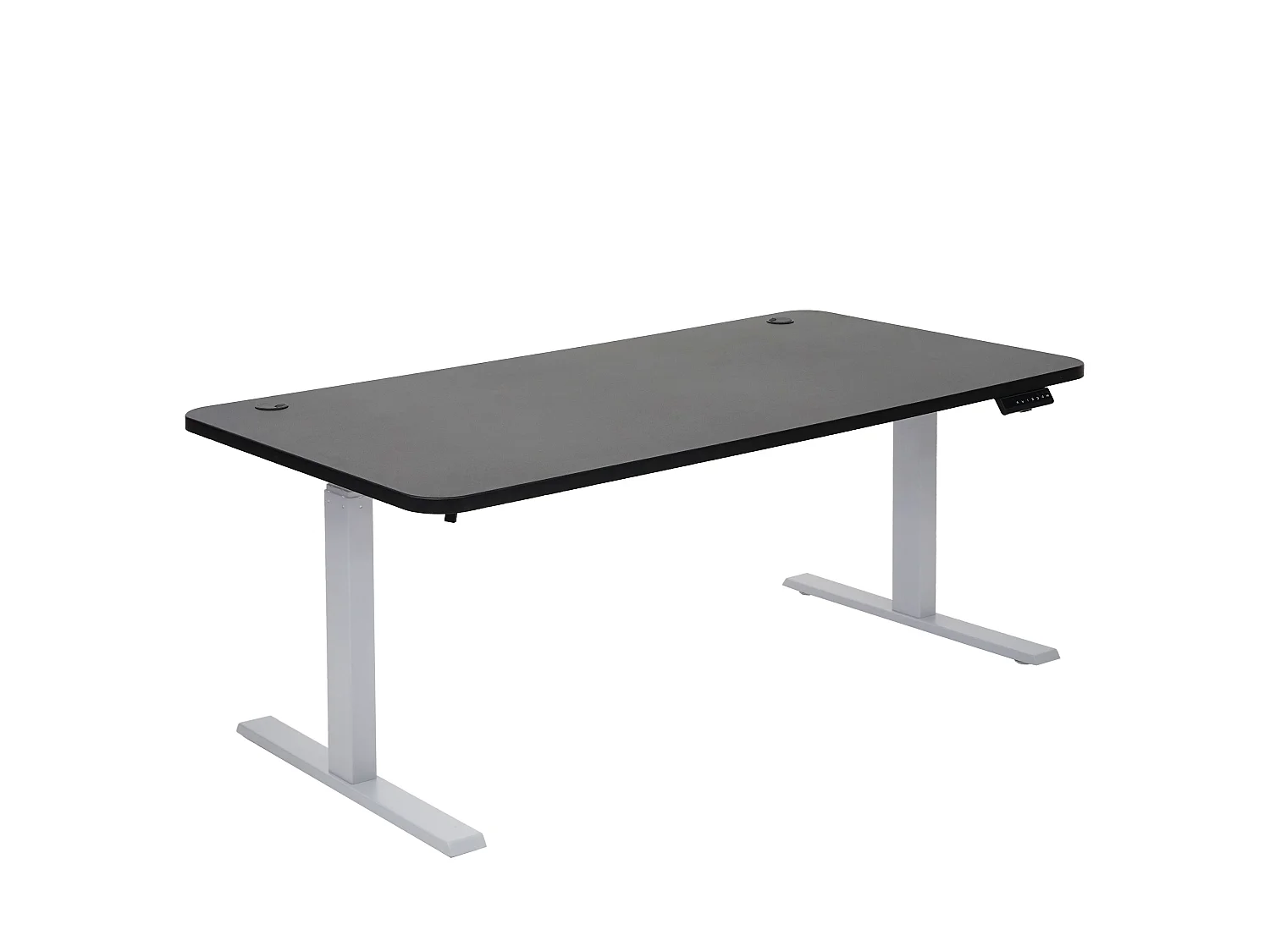 Schreibtisch MCW-D40, Schwarz, grau